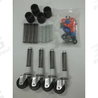 COTTERMAN Ladder Caster Kit: For Rolling Ladders, Swivel, 4 Casters, 2 in Wheel Dia, Casters (MPN SU2539). Key specifications — Caster Type: Swivel; Includes: 70-75 Durometer; Brand: COTTERMAN; Compatible Ladder Type: Rolling Ladders; Compatible with Series: 1500; Product Type: Caster.