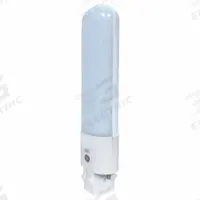 GE LAMPS Compact LED Bulb: Type A, 2-Pin (GX23), T10, LED, 3500K, 545 lm Light Output, 5 W Watt (MPN LED5GX23/835). Key specifications — Brand: GE LAMPS; Bulb Designation: LED5GX23/835; Dimmable: No; Color Temperature: 3500K.
