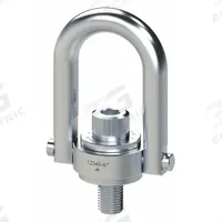 ADB HOIST RINGS Hoist Ring: Pivot/Swivel, Stainless Steel, 2"-4 1/2, Max. 15,000 lb, Lifting/Pulling (MPN 29200). Key specifications — Brand: ADB HOIST RINGS; Thread Size: 2"-4-1/2; Operation: Lifting.