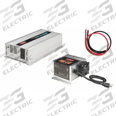 TUNDRA Inverter and Battery Charger: Pure Sine Wave, 2,400 W Peak Output Power - Multi-Unit Inverters with Battery Charger
