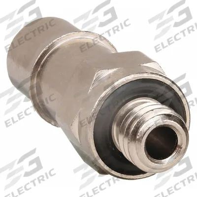 PNEUMADYNE Barbed Fitting Adapter: 1/4 in ID Size, Barbed x UNF, Brass - Nickel-Plated Brass Barbed Tube Fittings
