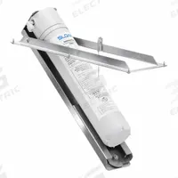 SLOAN Water Filtration System: 0.1 micron, 1.3 gpm, 3,000 gal, 15 3/4 in Overall Ht (MPN FA3000-DRS110-120). Key specifications — Connection Type: Push Connect; Filter Media: Carbon Block; Reduces: Lead; Brand: SLOAN.