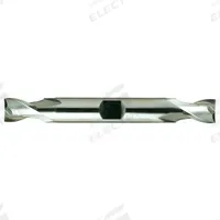 YG-1 Square End Mill: Cobalt, TiN Coated, Double End, 2 Flute, 9/16" Mill Dia, 1-1/8" LOC (MPN 11330CN)