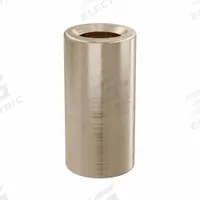 Sleeve Bearing: Bronze, SAE 841, 3/8 in Bore, 5/8 in OD, 1 1/4 in Lg, -35°F to 300°F, 10 PK (MPN AA630-02B). Key specifications — System of Measurement: Inch; Material Grade: SAE 841; Brand: OILITE.