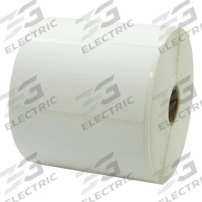 APPROVED VENDOR Barcode Printer Labels: 4 in Label Wd, 1 1/2 in Label Ht, White - Desktop Direct Thermal Labels