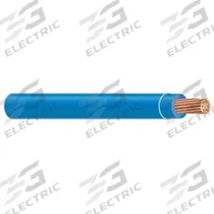Building Wire: Copper, 14 AWG, 1 Conductors, Stranded, Blue, 500 ft Lg, XHHW (MPN 37094071). Key specifications — Voltage: 600 V; Brand: SOUTHWIRE.