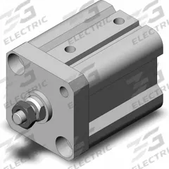 SMC Compact Cylinder: 20 mm Bore Dia, 20 mm Stroke Lg, Through Hole Mounting, Aluminum, M5 x 0.8 (MPN NCQ2KB20-20DM). Key specifications — attr946022: Through Hole; attr946024: Single Rod; attr946038: NCQ2; attr1123057: Non-Rotating Rod; attr945997: SMC.