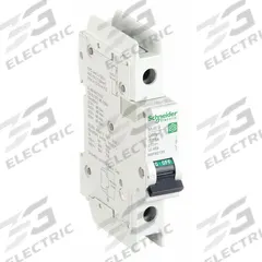 SCHNEIDER ELECTRIC IEC Miniature Circuit Breaker: 35 A Amps, 60V DC, 14kA at 120/240V AC, C60BP (MPN M9F42135). Key specifications — Brand: SCHNEIDER; DC Voltage Rating: 60V DC; Max. AIR Rating: 14kA at 120/240V AC; Terminal Connection: Screw Clamp; AC Voltage Rating: 240/415V AC.