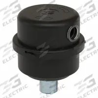 SOLBERG Filter Silencer: 1/2 in Inlet Size, 12 scfm, 3.81 in Overall Ht, 3.25 in Outside Dia (MPN FS-07-050). Key specifications — attr60071: FS-07-050; attr60074: SOLBERG.