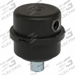 SOLBERG Filter Silencer: 1/2 in Inlet Size, 12 scfm, 3.81 in Overall Ht, 3.25 in Outside Dia (MPN FS-07-050). Key specifications — attr60071: FS-07-050; attr60074: SOLBERG.