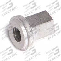 GROTE Hardware Fastener: Battery, Silver, SAE, Stainless Steel, 2 PK (MPN 82-9184)