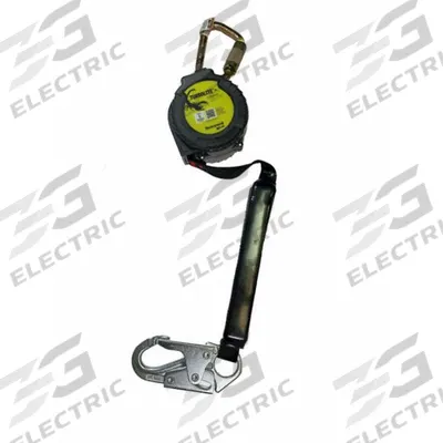 MILLER BY PIP Self-Retracting Lifeline: Steel Snap Hook Anchor, 6 ft Line - Personal SRLs