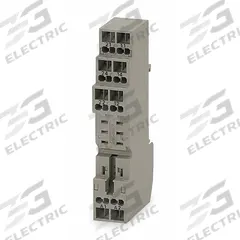 OMRON Relay Socket: 10 A Rating, DIN-Rail & Surface Socket Mounting, 8 Pins, J Socket (MPN P2RF-08-S). Key specifications — Brand: OMRON.