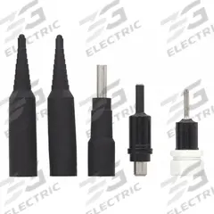 BUSSMANN In-Line Fuse Holder: Non-Rejection Block Style, 1 Pole, 600 V AC Rating, 600 V DC Rating (MPN HET-AW-RLC-A). Key specifications — Brand: BUSSMANN.