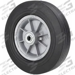 MARASTAR Solid Wheel: 9 7/8 in Wheel Dia., 1 7/8 in Wheel Wd, Rubber, 550 lb Load Capacity, Plastic (MPN 40N436). Key specifications — Brand: MARASTAR; Tire Sidewall Number: 10x2.5.