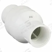 DAYTON Spring Check Valve: Inline Valve Body, 2 in Pipe Size, IPT x IPT, PVC, For Gen Purpose Media (MPN 4RG69). Key specifications — Brand: DAYTON; Poppet Material: Stainless Steel.