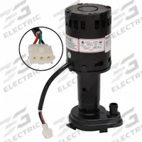 HARTELL Ice Machine Pump: 1/6 hp, 230V AC, 0 Discharge Adapters, 8 in Wire Lead Lg (MPN HRIM-29-230). Key specifications — Nameplate Voltage: 230V AC; Discharge Type: Barbed; Brand: HARTELL.
