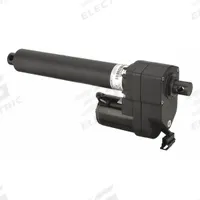 WARNER LINEAR Linear Actuator: B-Track K2x, 1,200 lbf Rated Load, 4 in Stroke, 12V DC, 10:1 (MPN K2XG10-12V-04). Key specifications — Gear Ratio: 10:1; Nut Material: Bronze.