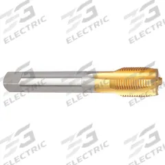 WIDIA GTD Straight Flute Tap: 3/8"-19 BSPP, 4 Flute, Plug Chamfer, Black Oxide Cobalt (MPN VTSPO8607)