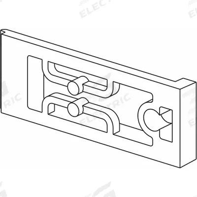 SCHNEIDER ELECTRIC Mounting Panel: M171/M172 (MPN TM172AP12PM) - Accessories & Replacement Parts for Schneider Models