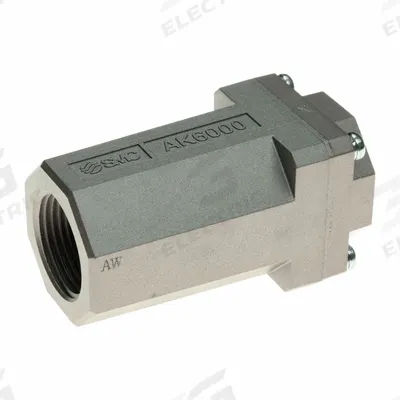 SMC Pneumatic Check Valve: Bushing, 1 in NPT, 1 in NPT - Pneumatics