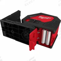 MILWAUKEE Cross Line Laser: 2 Lines and 0 Dots, Green Beam, 0 Planes, +/- 1/8 in @ 33 ft Accuracy (MPN 3421). Key specifications — attr935979: AA; attr934757: MILWAUKEE; attr936112: +/- 1/8 in @ 33 ft; attr936114: Electronic Self-Leveling.