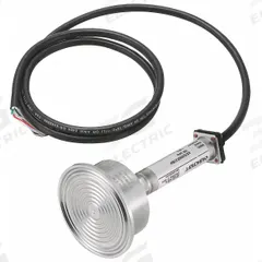 ASHCROFT Sanitary Pressure Transmitter: 2 in Triclamp, 0 to 200 psi, 1 to 5V DC, Cable & Wire Leads (MPN KS7S2015F2200#). Key specifications — Brand: ASHCROFT; Accuracy: ±1% of Full Scale; Fitting Material: Stainless Steel.