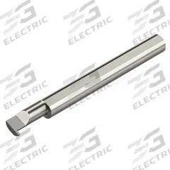 MICRO 100 Grooving Tool: 1/4 in Shank Dia., Right Hand, 2-1/2 in Overall Lg (MPN RR-025-4)