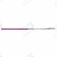 CHAINFLEX Bus Cable: (2) 26 AWG (0.15), PUR, Order by the Foot, Single Pr Ethernet, Red (MPN CFBUS-PUR-042). Key specifications — Bus System: Single Pair Ethernet; Conductor Grouping: (2) 26 AWG; Minimum Bend Radius Factor - Fixed: 7 x OD; Minimum Bend Radius Factor - Flexible: 10 x OD; Shielding: Shielded; Brand: CHAINFLEX.