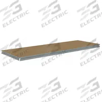 TENNSCO Shelf: 60 in x 30 in, 750 lb Load Capacity, Particleboard, Gray, Shelf (MPN ZBES-6030D). Key specifications — Decking Material: Particleboard; Includes: (4) Beams; Decking Finish: Unfinished; Shelf Configuration: Single Straight; Color: Gray; Frame Material: Steel; Brand: TENNSCO; Frame Finish: Zinc Plated.