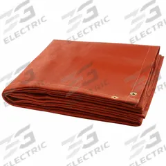 STEINER Welding Blanket: Silicone-Coated Fiberglass, 6 ft Wd, 6 ft Lg, Red, 32 oz/sq yd Material Wt (MPN 379-6X6). Key specifications — Manufacturer Part Number: 379-6X6; Brand: STEINER.