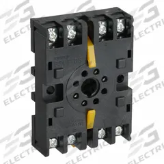 OMRON Socket: 5 A Rating, DIN-Rail/Surface Socket Mounting, 8 Pins (MPN P2CF-08). Key specifications — Brand: OMRON.