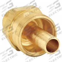 TRAMEC SLOAN Male Connector: NPT, Brass (MPN 2ZJF9). Key specifications — Type: NPT; Material: Brass; Brand: TRAMEC SLOAN; Accessory Type: Connector; Fitting Gender: Male; Includes: Sleeve.