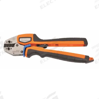 STA-KON Ratchet Crimper: A/B/C, 10 AWG, 22 AWG, 22 AWG – 10 AWG - Pliers-Style Pin Terminal Crimpers