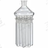 HEIDOLPH Rotary Evaporator Glassware: 20 mL, Colorless, Round, 24/40 Compatible with Stopper Size (MPN 036302610). Key specifications — Shape: Round; Body Color: Colorless; Brand: HEIDOLPH; Compatible with Stopper Size: 24/40.