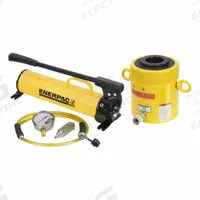 ENERPAC Cylinder and Hand Pump Set: 100 ton Cylinder Nominal Capacity, 3 in Cylinder Stroke, RCH1003 (MPN SCH1003H). Key specifications — attr96781: GP10S; attr96779: RCH1003; attr96780: P80; attr98877: ENERPAC.