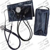 MABIS Sprague Rappaport-Type Combination Kit: Sprague Rappaport-Type Combo Kit, Nylon, 3 in Cuff Wd (MPN 01-360-241). Key specifications — Cuff Named Size: Child; Patient Type: Adult; Color: Blue; Brand: MABIS; Product Type: Sprague Rappaport-Type Combination Kit; Cuff Material: Nylon; Includes: Carrying Case; Blood Pressure Test Location: Arm.