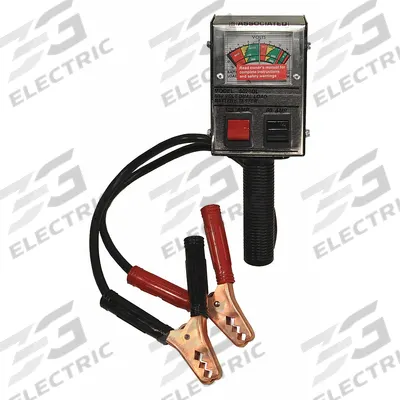 ASSOCIATED EQUIP Battery Tester: Battery Load Tester, Battery Load Tester, 6 in Overall Wd - Digital Display Battery Testers
