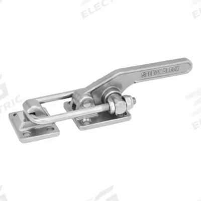 JW WINCO Latch Type Toggle Clamp: Horizontal, Manual Latch Release Latch Release - Horizontal U-Latch Toggle Clamps
