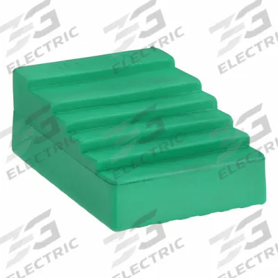 APPROVED VENDOR Pallet Jack Wheel Stop: Pallet Jack Wheel Stop, For Pallet Jacks, Green - Wheel Stops for Pallet Jacks