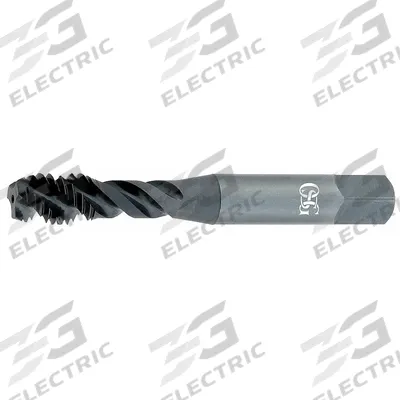 OSG Spiral Flute Tap: 9/16"-18 UNF, H3 / 2B-3B, 4 Flute - General Purpose Spiral-Flute Taps