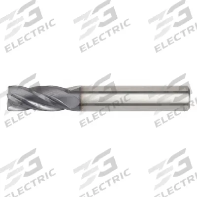 WIDIA HANITA Corner Chamfer End Mill: Carbide, TiAlN Coated, 4 Flute, 14 mm Mill Dia - General Purpose Carbide Corner-Chamfer End Mills