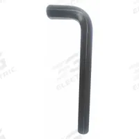 WESTWARD Hex Key: 0 Ball Ends, 3/4 in Tip Size, SAE, Long, Alloy Steel, Black Oxide, L, 2 Tips (MPN 54TU60). Key specifications — attr1205521: WESTWARD; attr1205526: Black Oxide.