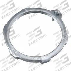 Grounding LockNut for Threaded RMC/IMC: 3 in Trade Size, Steel, Zinc Plated, IMC/RMC (MPN 1252). Key specifications — For Conduit Type: RMC; Brand: RACO.
