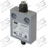 DAYTON Limit Switch: Plunger Actuator, 25 mm Mounting Hole Horizontal Center to Center Distance, Top (MPN 12T932). Key specifications — Manufacturer Part Number: 12T932; Brand: DAYTON; Electrical Connection: 9.8 ft Cable (4 Wire, 18 AWG, SJT); Actuator Type: Plunger.