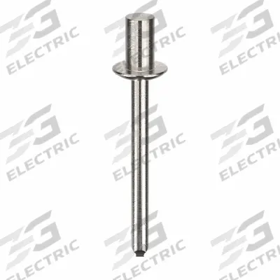 POP AVDEL Blind Rivet,1.646" L,0.186" dia,PK250: Inch, 1 41/64 in Overall Lg, 21/64 in Body Lg - Domed-Head Blind Rivets