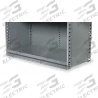 HALLOWELL Base Strip: 3 in x 36 1/2 in, 20 ga, Steel, Powder Coated, Gray (MPN 5233-36-10HG). Key specifications — attr37673: Attachment Hardware; attr37674: Steel; attr37671: Powder Coated; attr37668: Gray; attr33624: HALLOWELL.