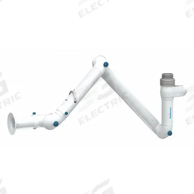 INSTOCK Exhaust Snorkels: 3 in Overall Dia, 43 in Overall Lg, Aluminum - Exhaust Snorkels & Arms