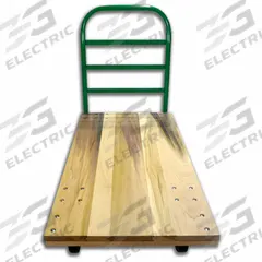 FAIRBANKS Platform Truck: 2,000 lb, 72 in L x 36 in W x 11 1/2 in H Deck, 8 in Caster Dia (MPN E-98-Q-3672-RTE/408). Key specifications — Side Panel Type: No Side Panels; Caster/Wheel Configuration: (2) Rigid; Brand: FAIRBANKS.