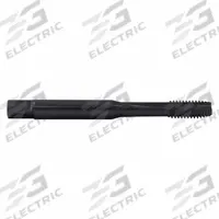 CLEVELAND Spiral Point Tap: 1/4"-28 UNF, 2B, 3 Flute, Plug Chamfer, Black Oxide Cobalt (MPN C96115)